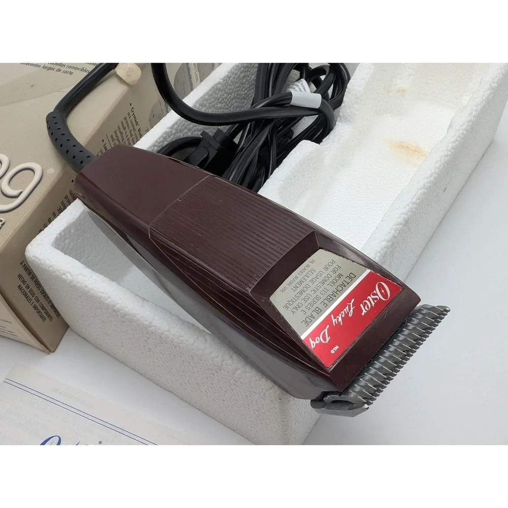 Oster Lucky Dog 113 Professional Clipper‎ Quiet Whisper Electric Animal Clippers